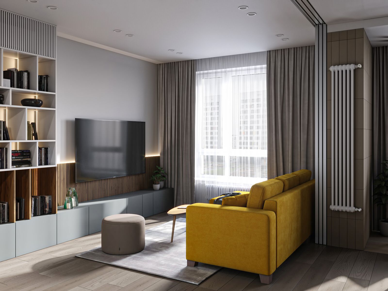 Интерьер в ЖК "Green park"