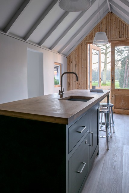 Modern Grainstore Kitchen landstil