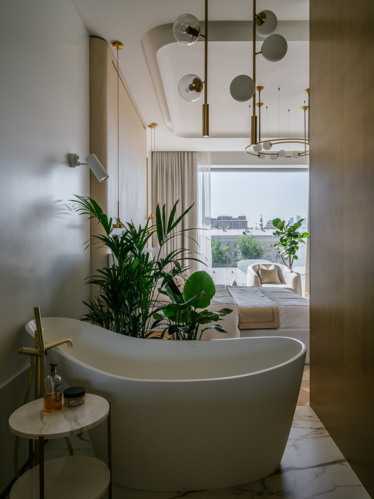 Двухуровневая квартира в центре Москвы 390м2