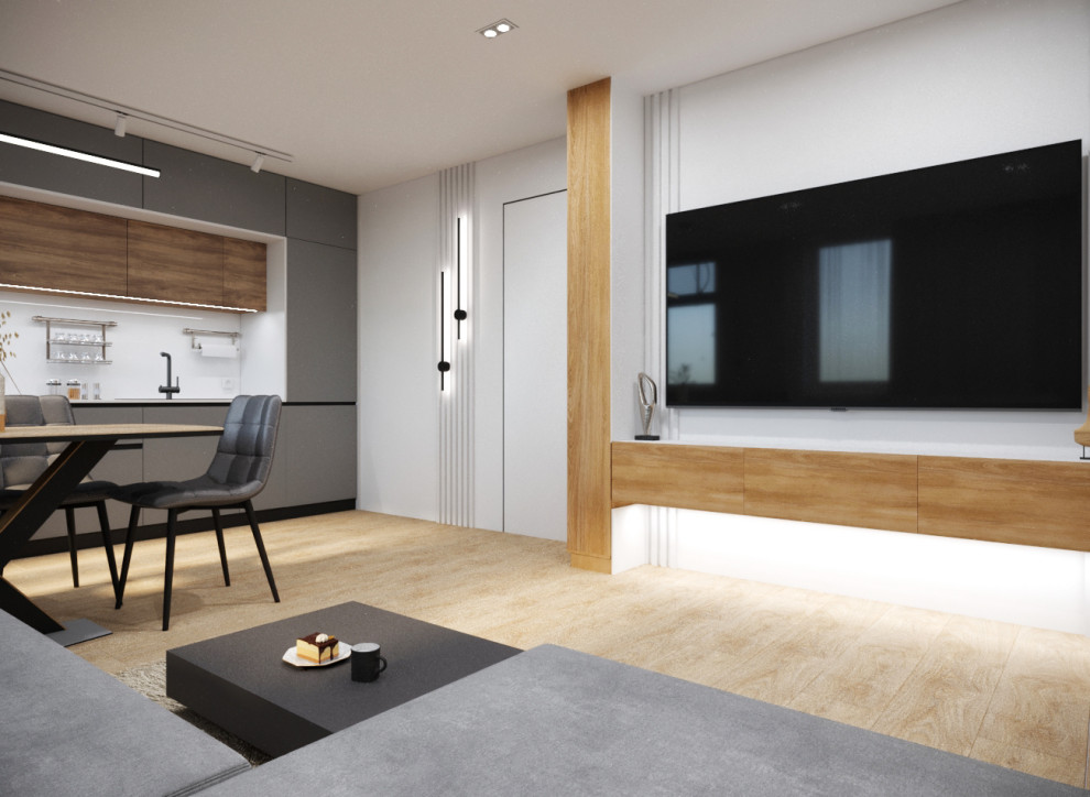 Проект для молодой семьи в центре Екатеринбурга, рядом с парком.