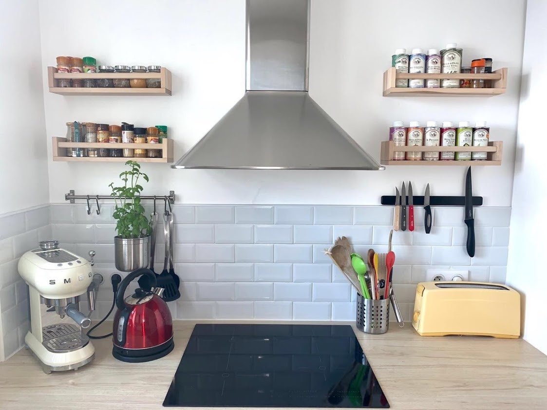 CUISINE: rénovation complète de cette pièce de 9m2