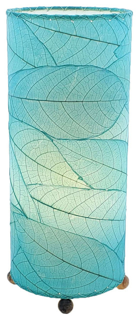 Cocoa Leaf Cylinder Sea Blue