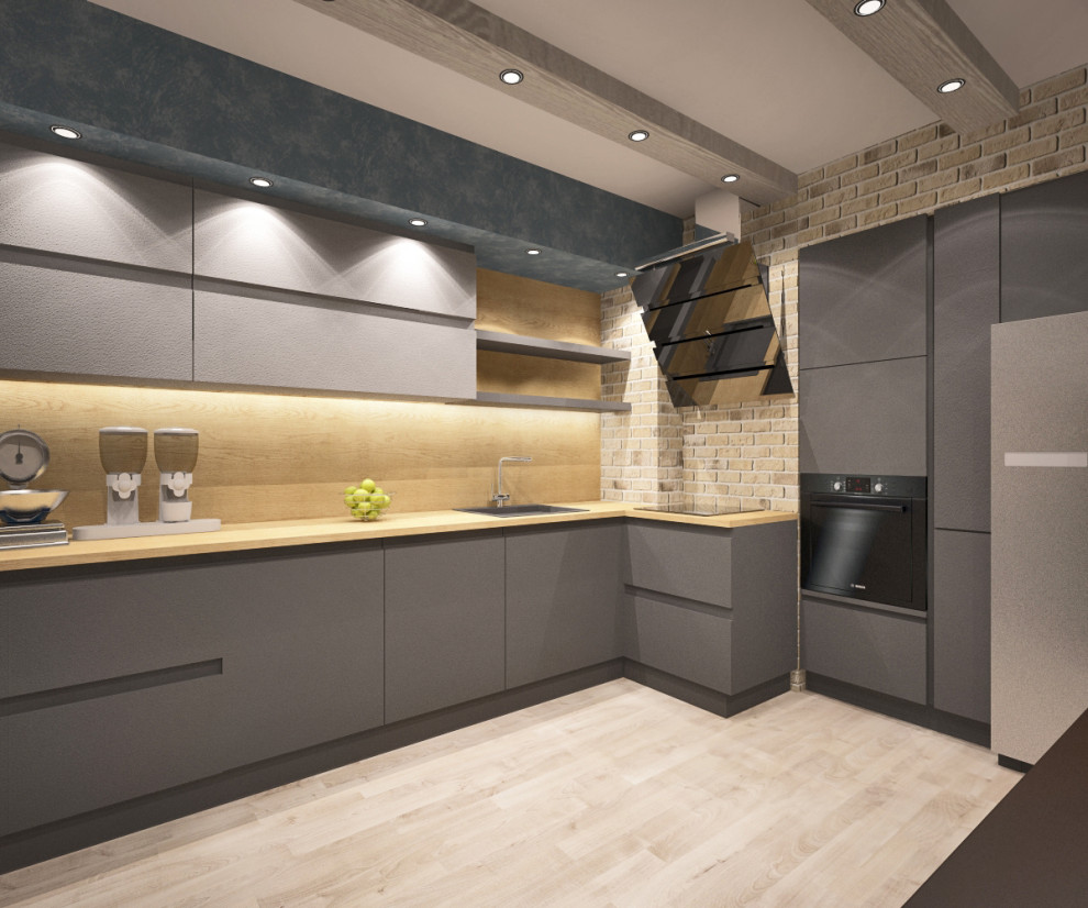 Кухня-гостиная, г.Тюмень