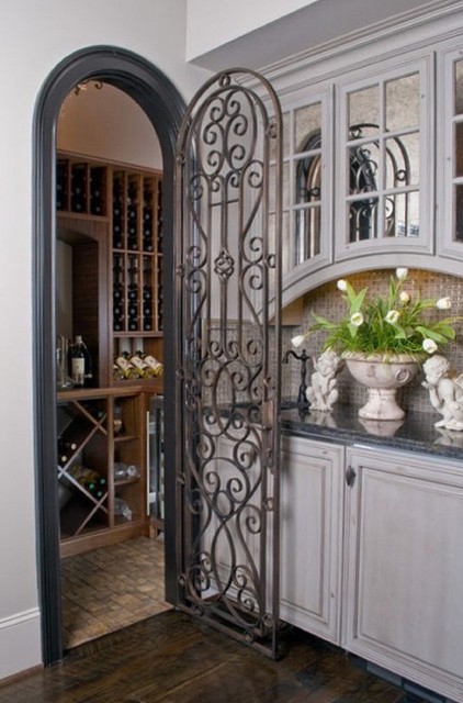 Wine Cellar Kitchen Pantry Traditional Wine Cellar Other