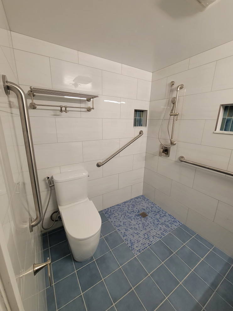 Wet Room, Curbless Shower