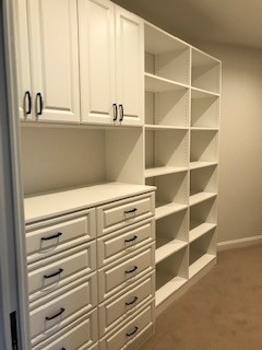 Master Closets, storage room and other walk-in closets on Lake Bowen, SC