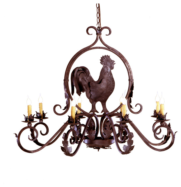 Rooster Manor Chandelier Farmhouse Chandeliers By Designs Bree Rooster Manor Chandelier