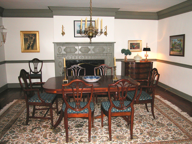 NJ Historic Preservation Award Winner american-traditional-dining-room
