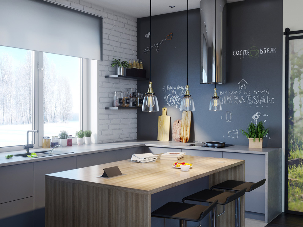 ДНТ "Тихий бор" г. Сургут Дизайн-проект загороднго дома 140 м2