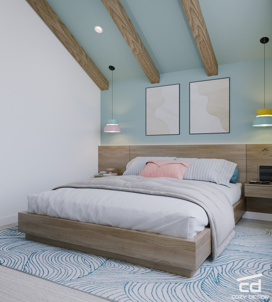 Дизайн-проект яркого дома