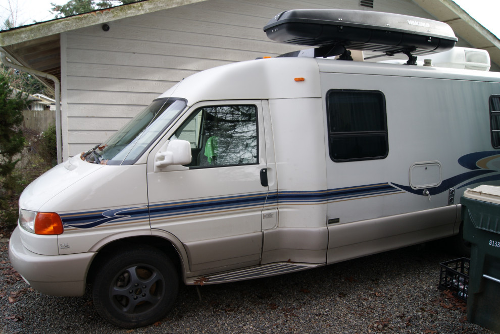 Camper Van Kitchen Renovation