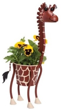 Mini Giraffe Animal Planter