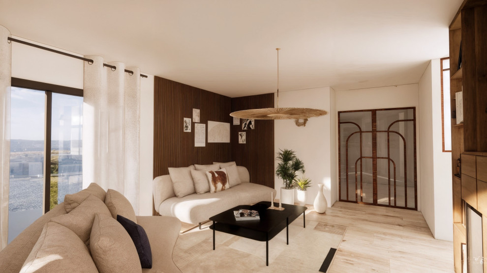 Pièce de vie 3D - Bois-Guillaume