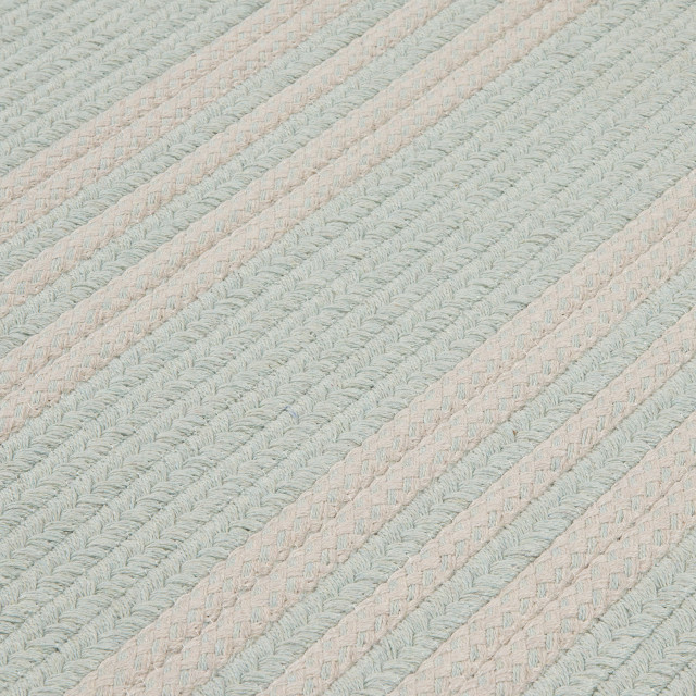 Sunbrella Southport Stripe Indoor/Outdoor Rug Casual Acrylic UH09, 5'x7 ...