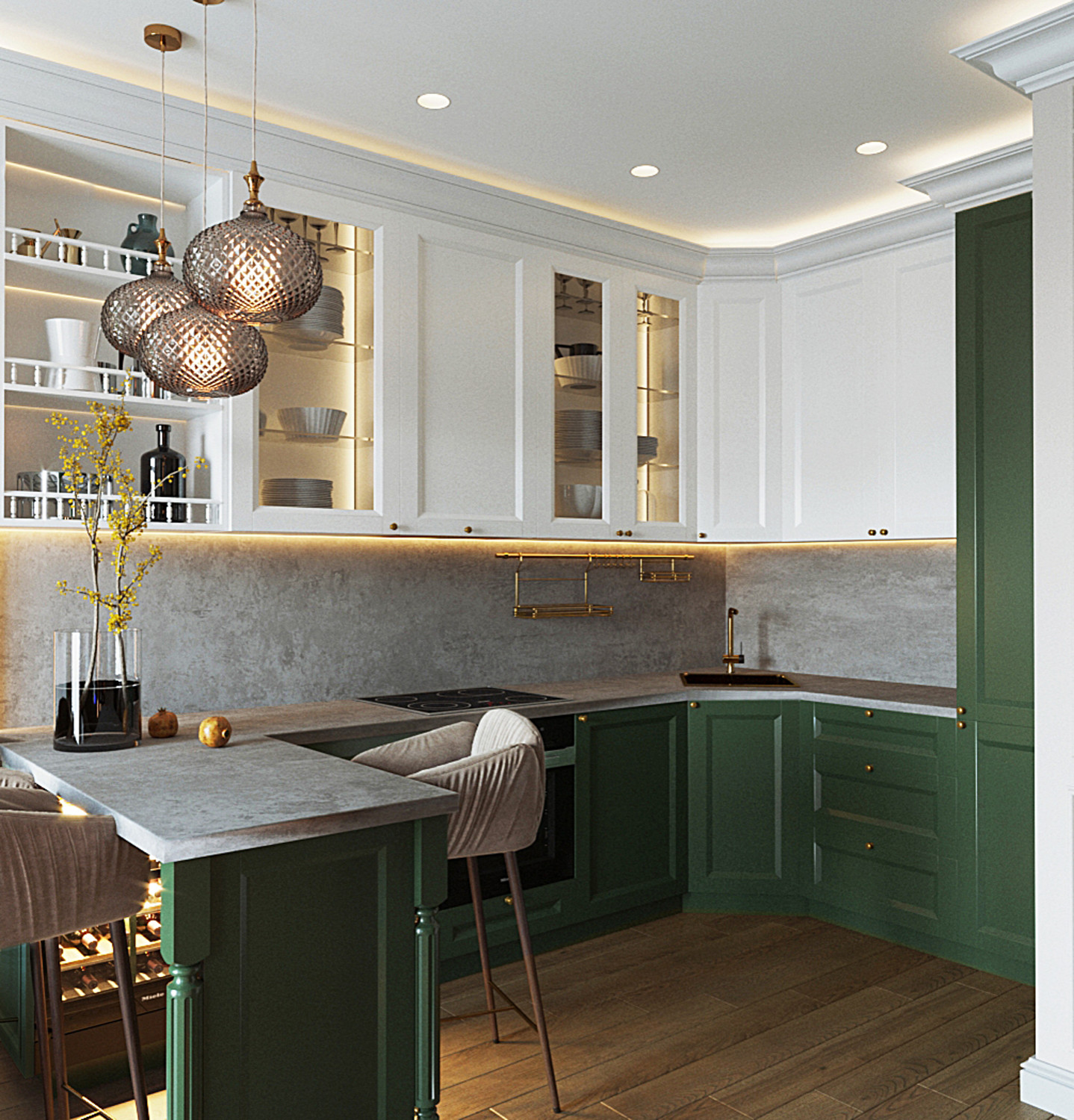 Дизайн интерьера квартиры  ЖК "Евпатория"