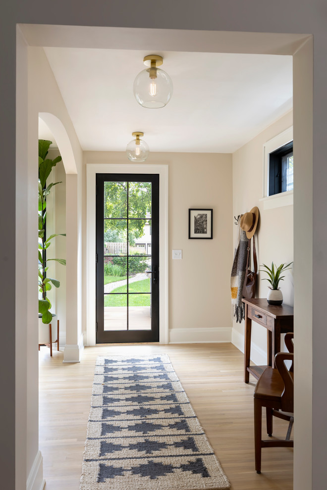 South Minneapolis Home Addition - Transitional - Entry - Minneapolis ...