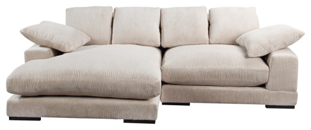 Plunge Sectional Cappuccino