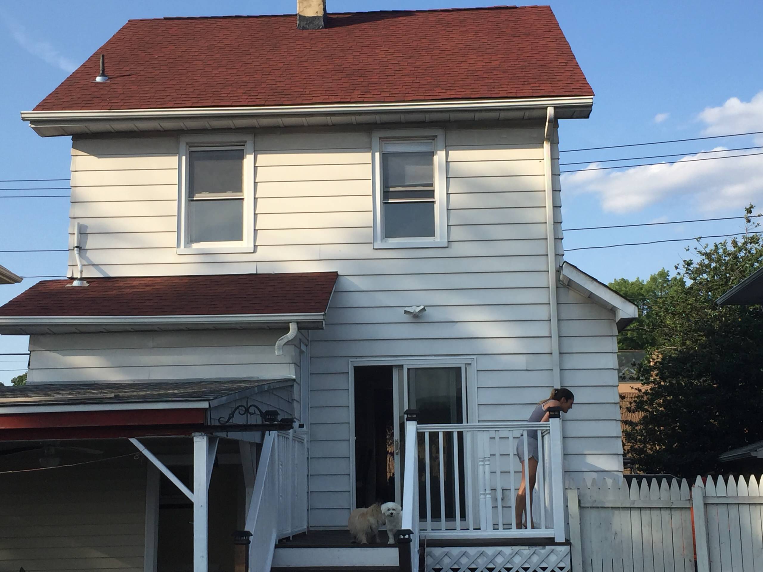 GAF timberline HD patriot red asphalt shingle installation