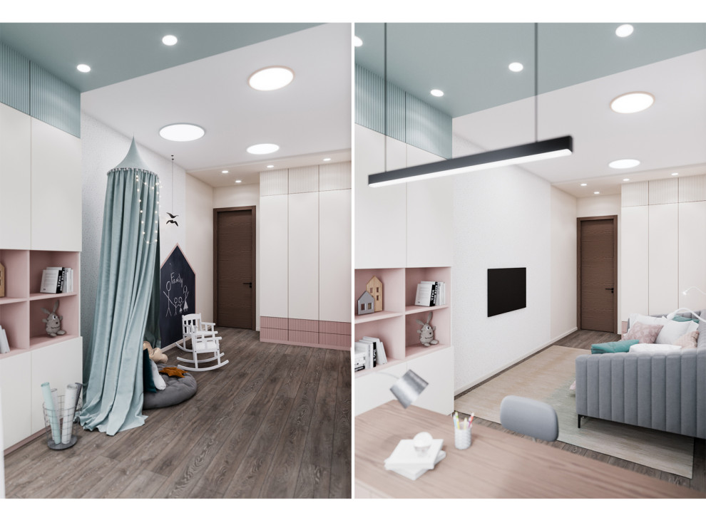 Дизайн-проект квартиры в жк "NOVIN"