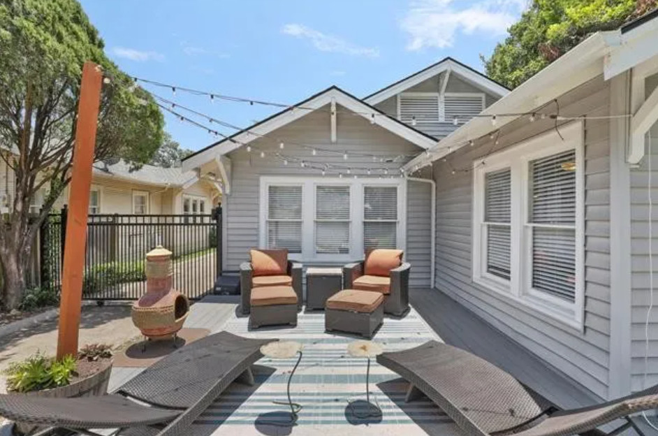 75206 M-Street Bedroom Addition - BEFORE, DURING & AFTER