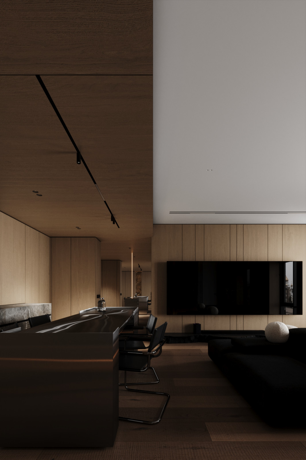 Современная элегантность: Минимализм и роскошь в одном пространстве