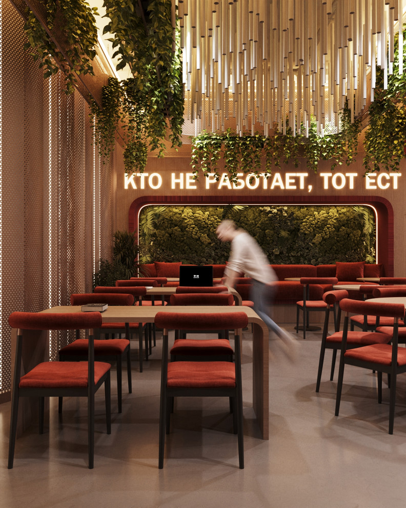 Кухня сотрудников. Штаб-квартира Совкомбанк Поволжье