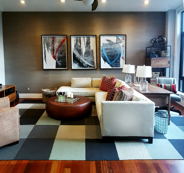 Modern Condo contemporary-vardagsrum