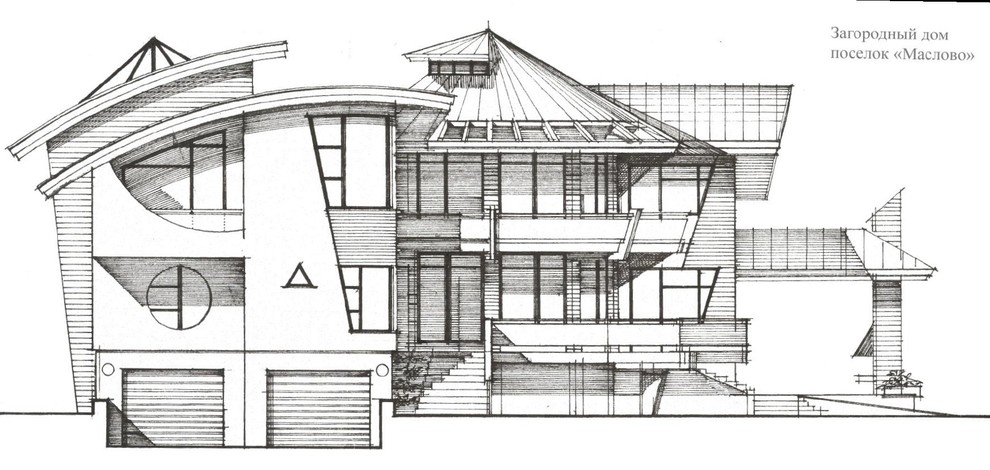 Дом в Подмосковье, Маслово