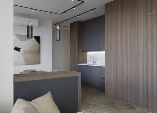 Квартира для молодого человека в ЖК "Небо"