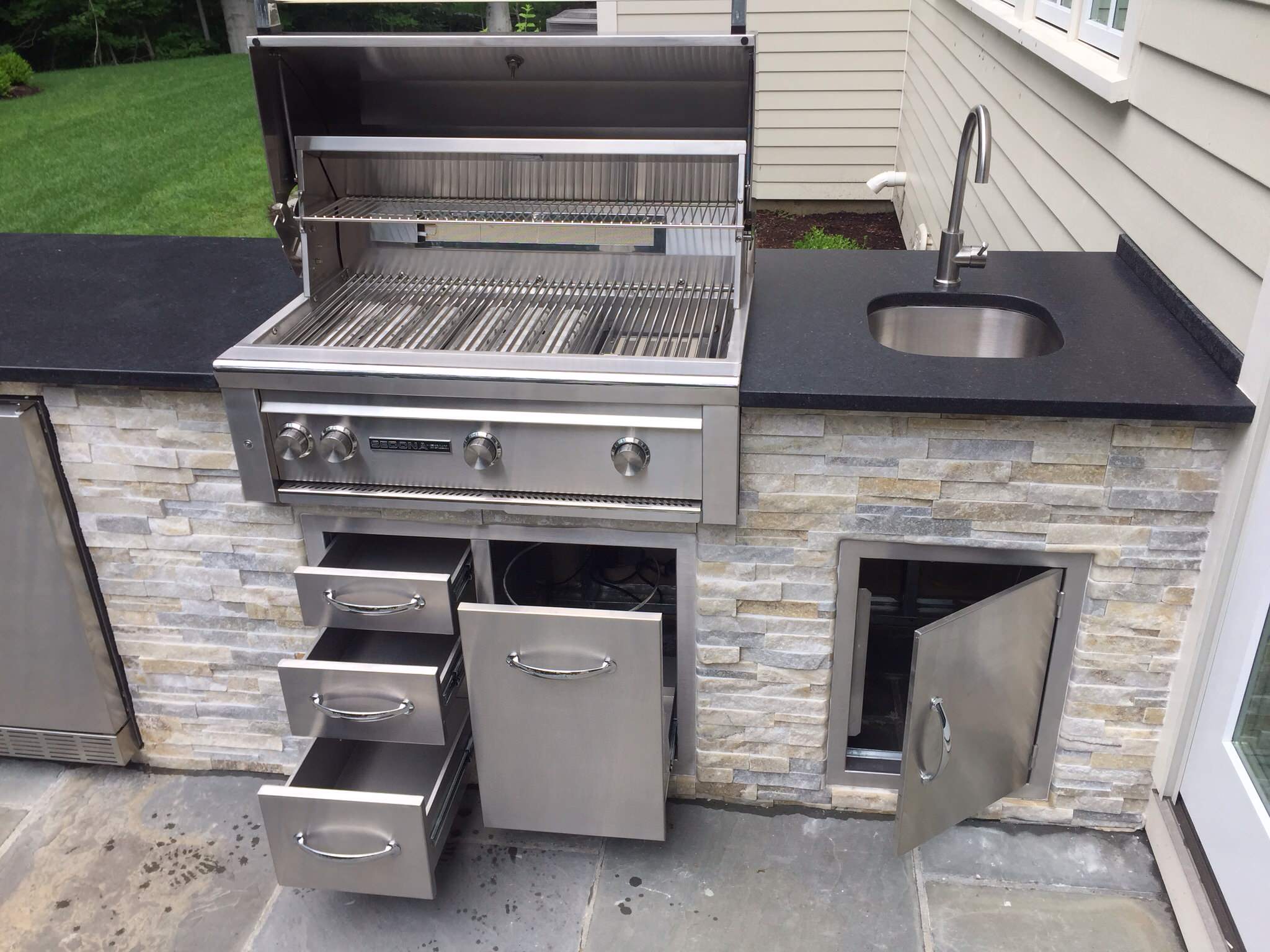 Manny and Sairah's Outdoor kitchen