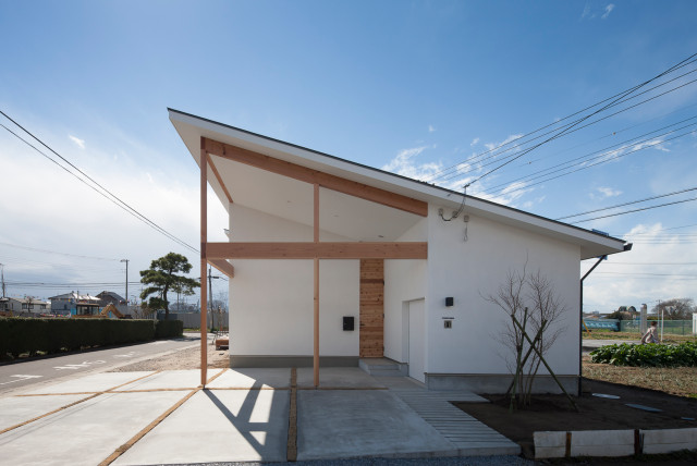 5つのテラスの家 fachada