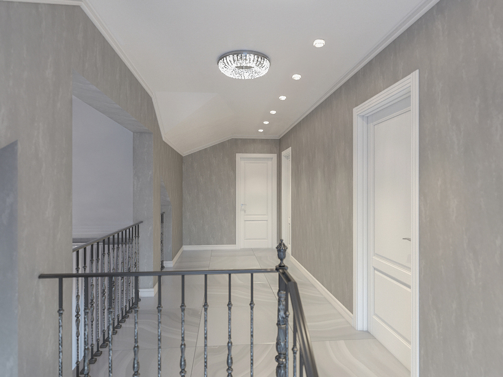 Дизайн интерьера коттеджа (д.Пасынково)