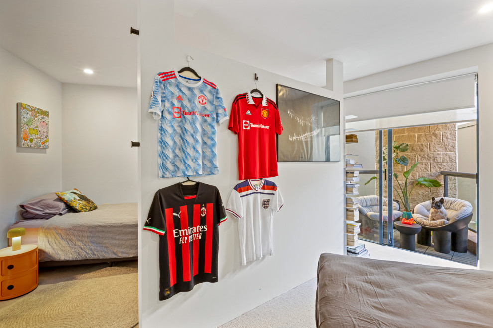 Eclectic kids' room in Sydney.