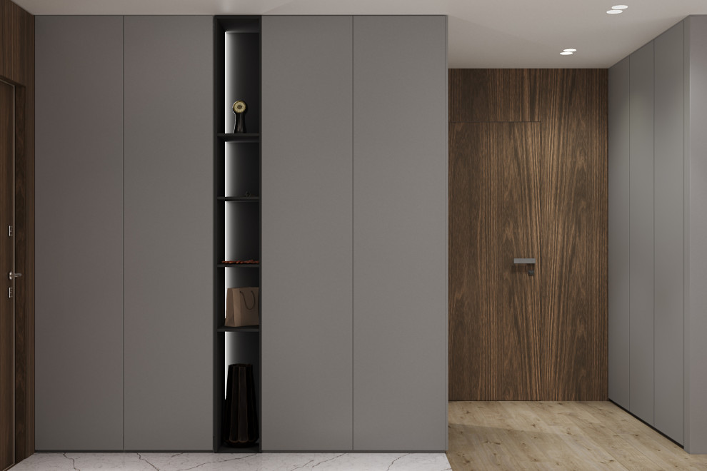 проект "Сдержанный комби на 87м2"