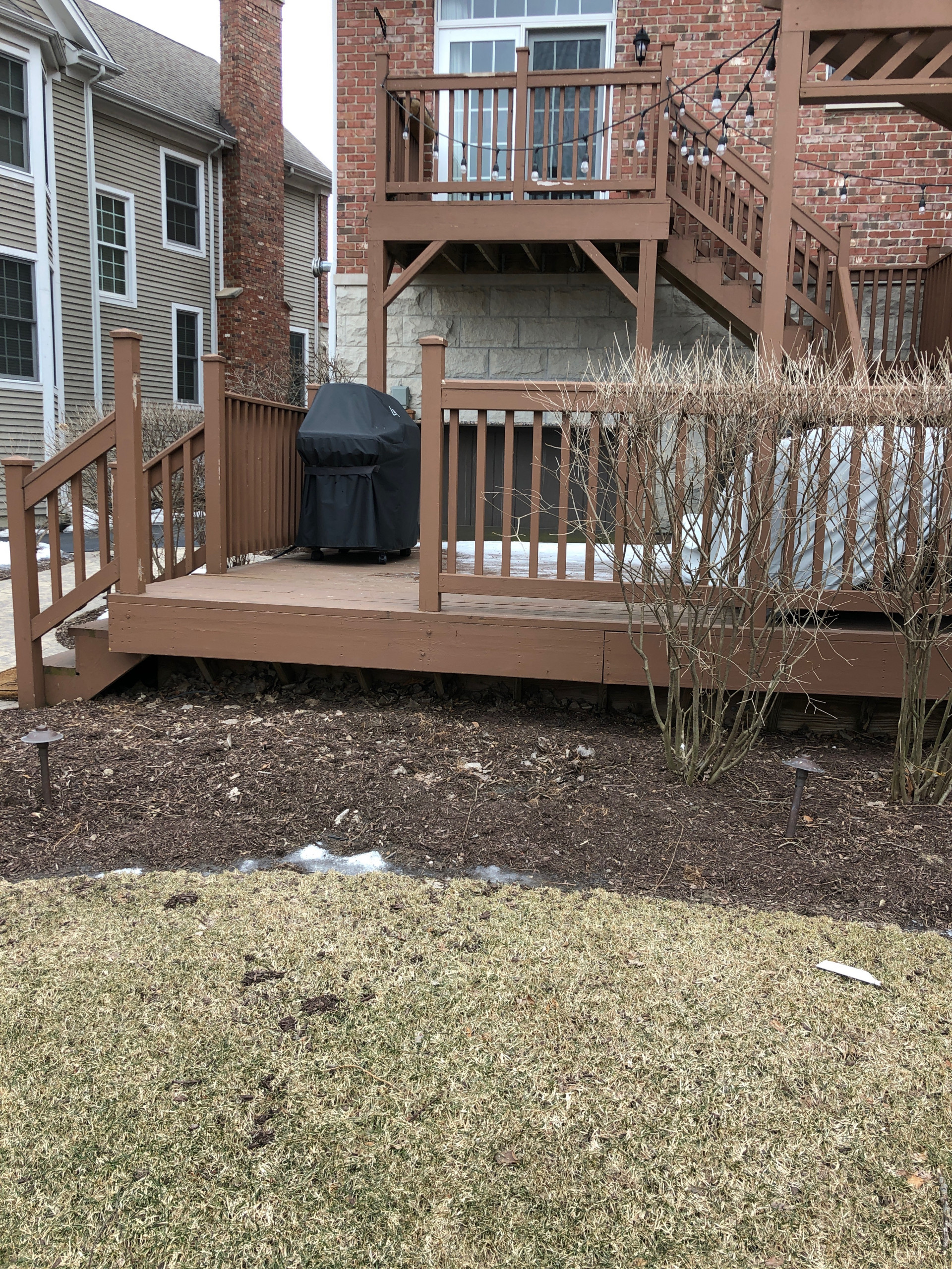 Natural Deck Stairs