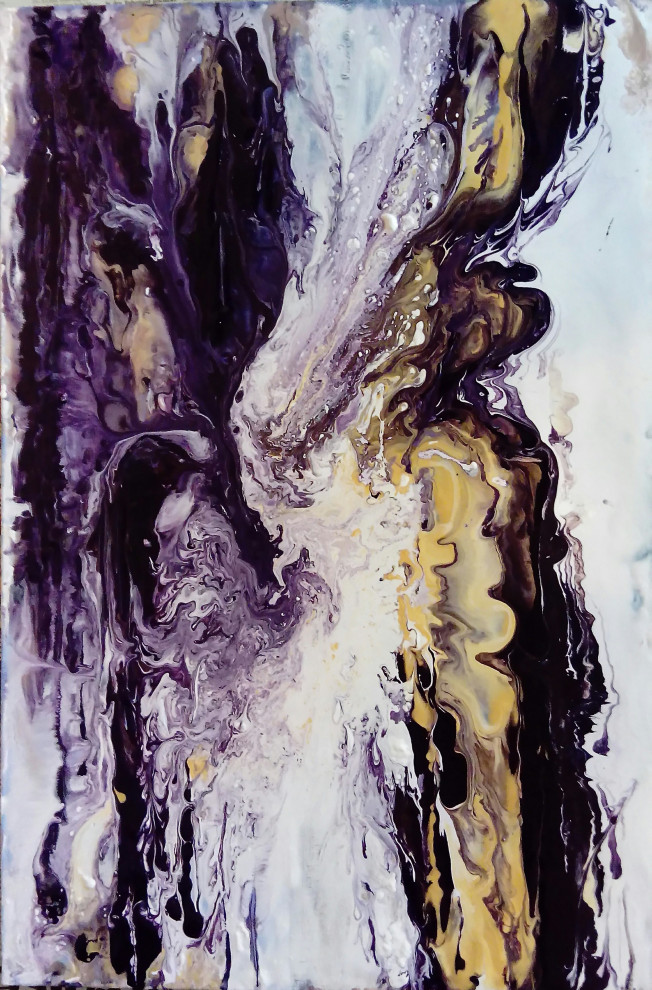 "Фиолетовая абстракция"