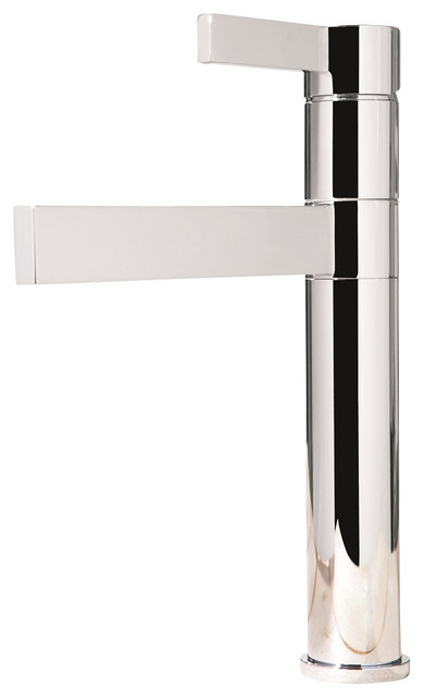 Caso Ultramodern Kitchen Faucet, Single Handle, Brushed Nickel