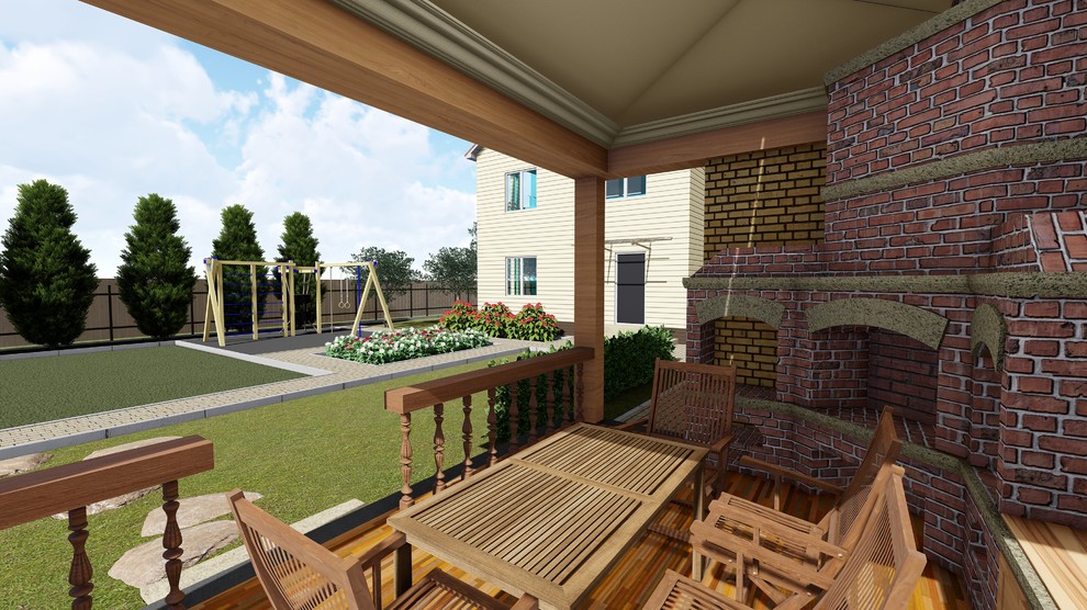 Ландшафтный дизайн-проект участка 15 соток