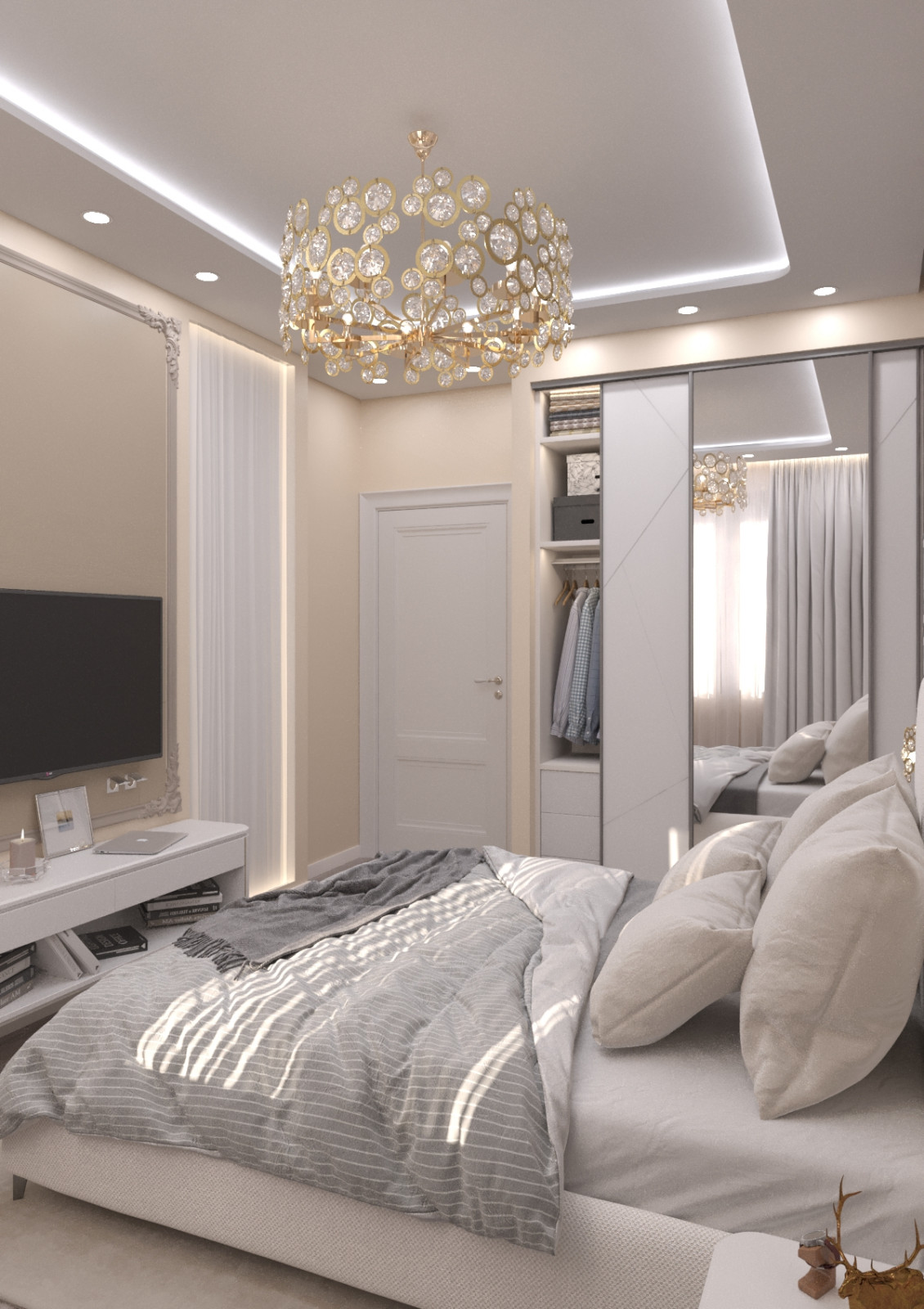 3 Комнатная квартира в ЖК Париж