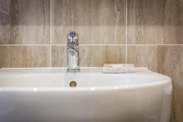 Glebe Wood House contemporary-bathroom