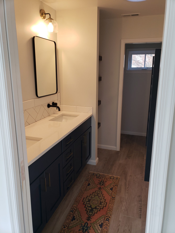 Master Suite with open shelves