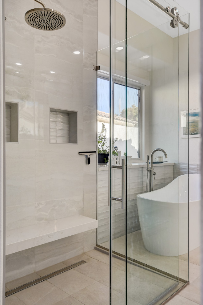 Master Bathroom Remodel at Della Amore Bathroom Las Vegas by Las