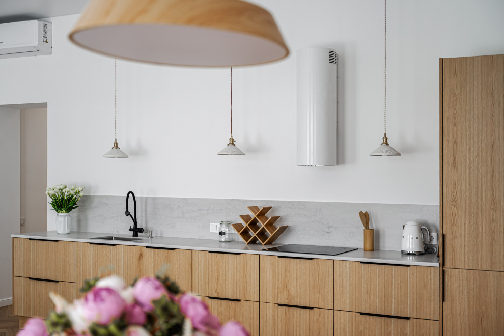 Светлая квартира в скандинавском стиле