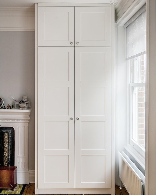 Lacquered Shaker Style Doors With Mirrors Hornsey N8