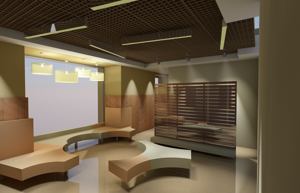 Концепция интерьера Банка