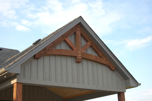 Gable Trusses Stoney Creek Rustic Exterior Toronto