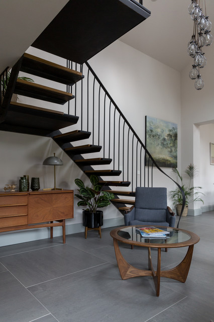 The Barn Conversion retro-vardagsrum