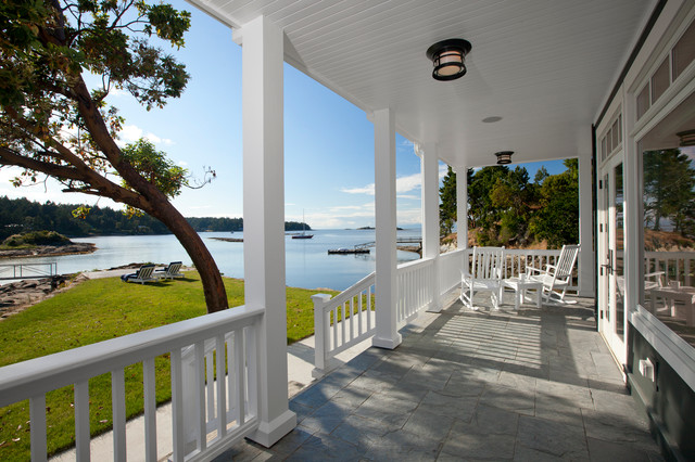 Waterfront Estate - Traditional - Porch - Vancouver - by jodi foster