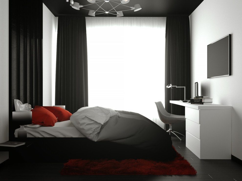 квартира для холостяка - спальня