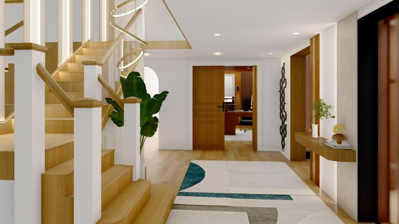 Modern Hallway Design in Lambeth